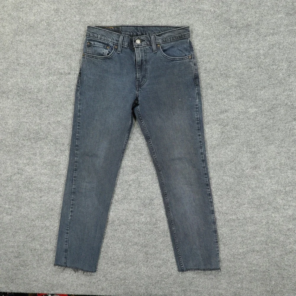 Levis 511 Jeans Mens 31x28 Blue Slim Fit Tapered Leg Stretch Denim Dark Wash
